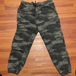 Large, wild fable sweatpants